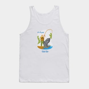 its all good... lake life Tank Top